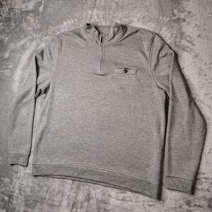 Ted Baker‎ London Sweater Mens 6 Knit Pullover 1/4 Zip Wool Blend Business Golf